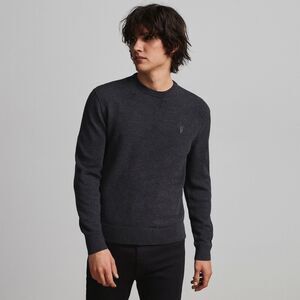 ALLSAINTS Gray Harben Crew Neck Pullover Sweater Top  Mens Size XL